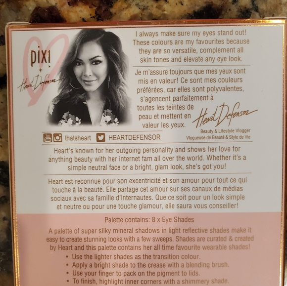 💗New PIXI + Heart defensor eyeshadow palette - Picture 5 of 6